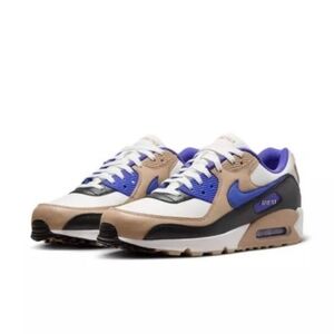 Nike Air Max 90 Gore-Tex Shoes White Lapis Hemp Black FD5810-100 Men's